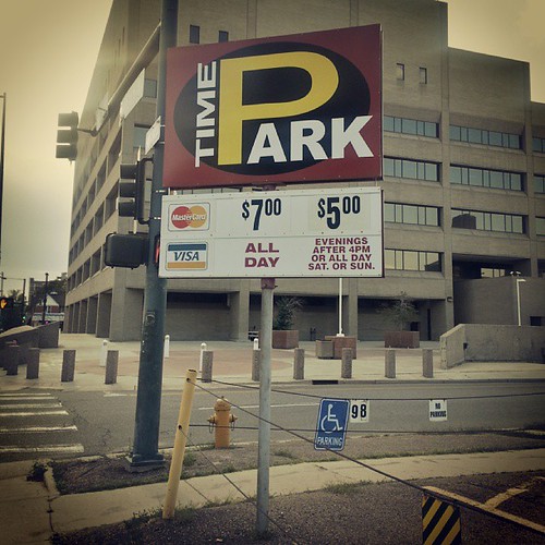 Redonkulously cheap parking in downtown Denver, what is th… Flickr
