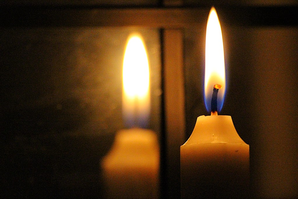 Reflection of a candle Susanne Nilsson Flickr