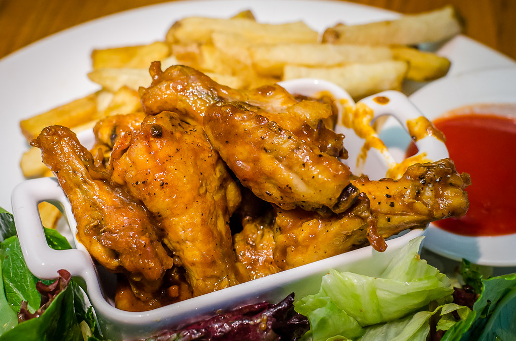 BBQ Chicken Wings from Hamilton Street Grill (10) Flickr