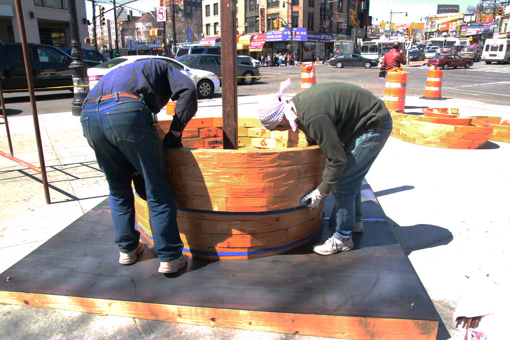 Tomorrow The NYC DOT Art program and the Fordham Road BID … Flickr