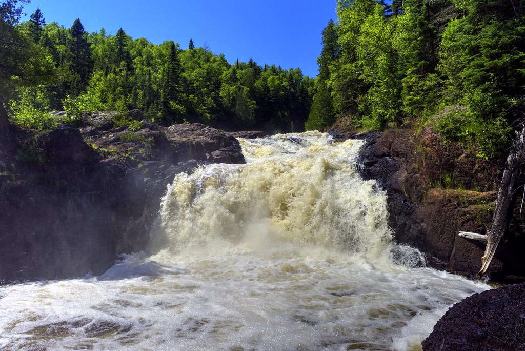 DSC_9583 Brule River Upper Falls Peter Stratmoen Flickr