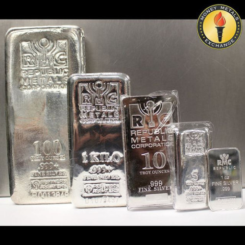 Silver Bars by Money Metals Via Flickr Silver bars are th… Flickr