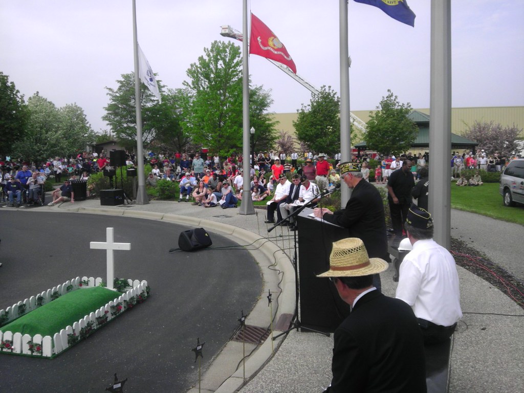 Memorial Day Service McLeod County Veterans Memorial Park