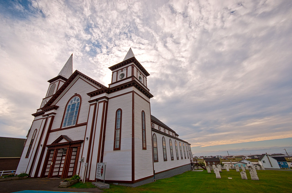 United Church, Bonavista, NL Still out in Bonavista on vac… Flickr