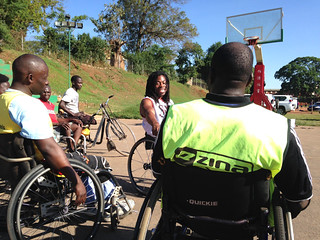 Ade Adepitan meets Uganda's disabled sports stars of tomor… | Flickr