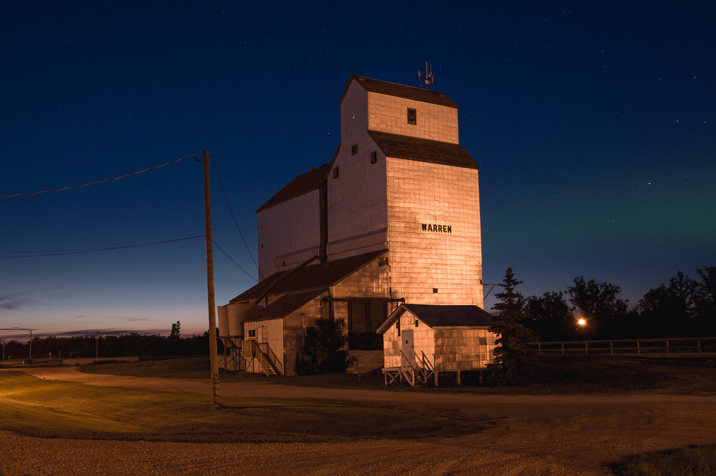 Warren Grain Elevator Warren, Manitoba. Bryan Scott Flickr