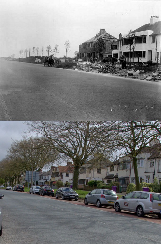 Childwall Valley Road, Childwall, 1930s and 2017 All these… Flickr