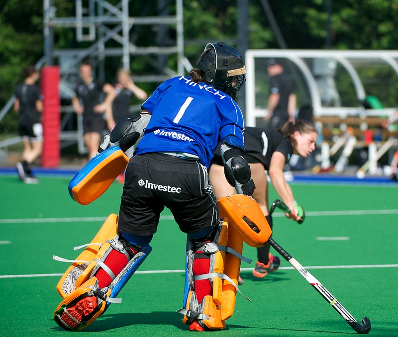 International Women's Field Hockey England v New Zealand Training