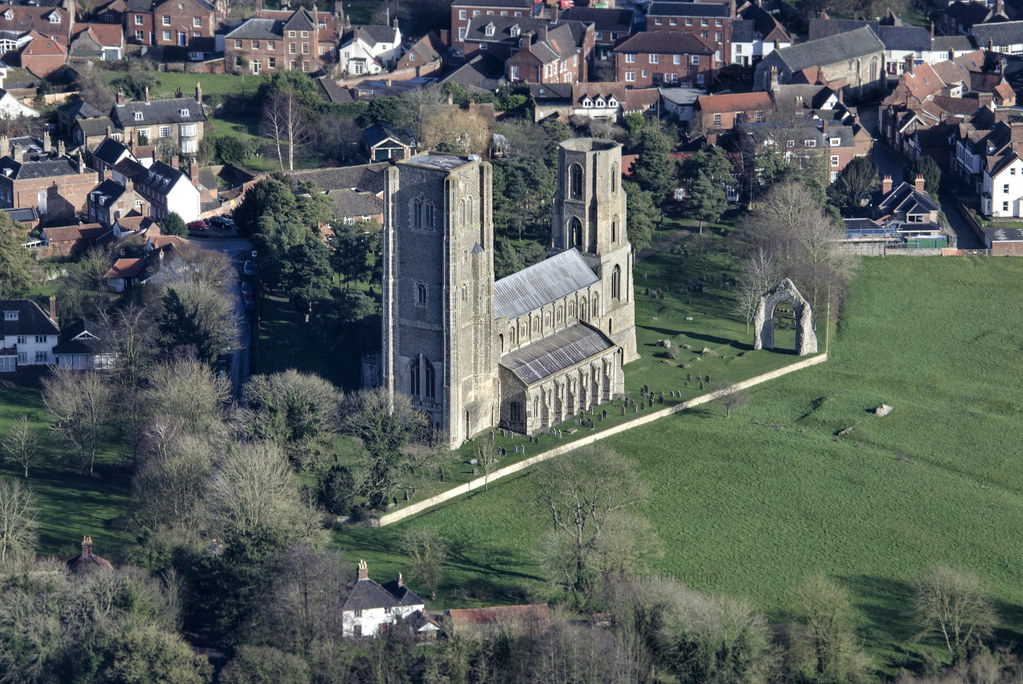 Wymondham Abbey in Norfolk Wymondham Abbey aerial Flickr