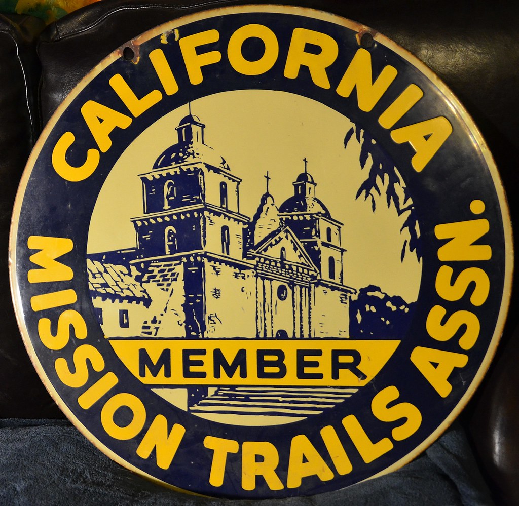 California Mission Trails Assn. Member. Large, doubleside… Flickr