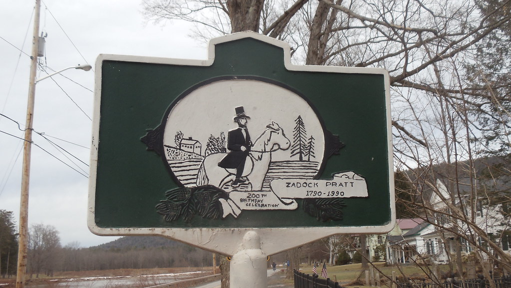 Sign at PRATT CEMETERY in Prattsville, NY Carolyn Flickr