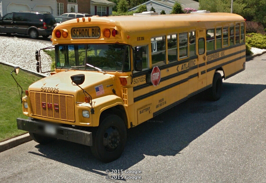 1997 Blue Bird CV200/GMC BSeries Atlantic Express 507025… Flickr