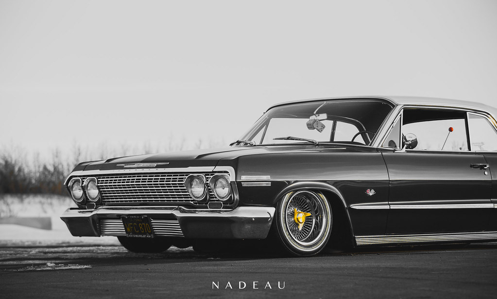 Lowrider My buddies 1963 Impala on airbags ryan nadeau Flickr