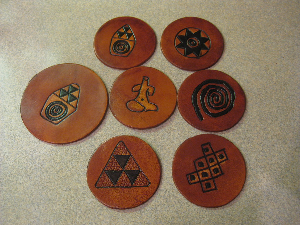 Spanish coasters Jeff & Erin Flickr