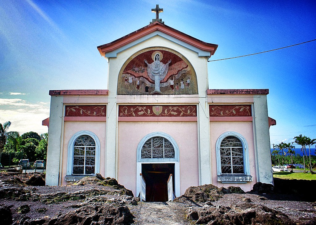 Église NotreDamedesLaves, SainteRose, La Réunion Flickr