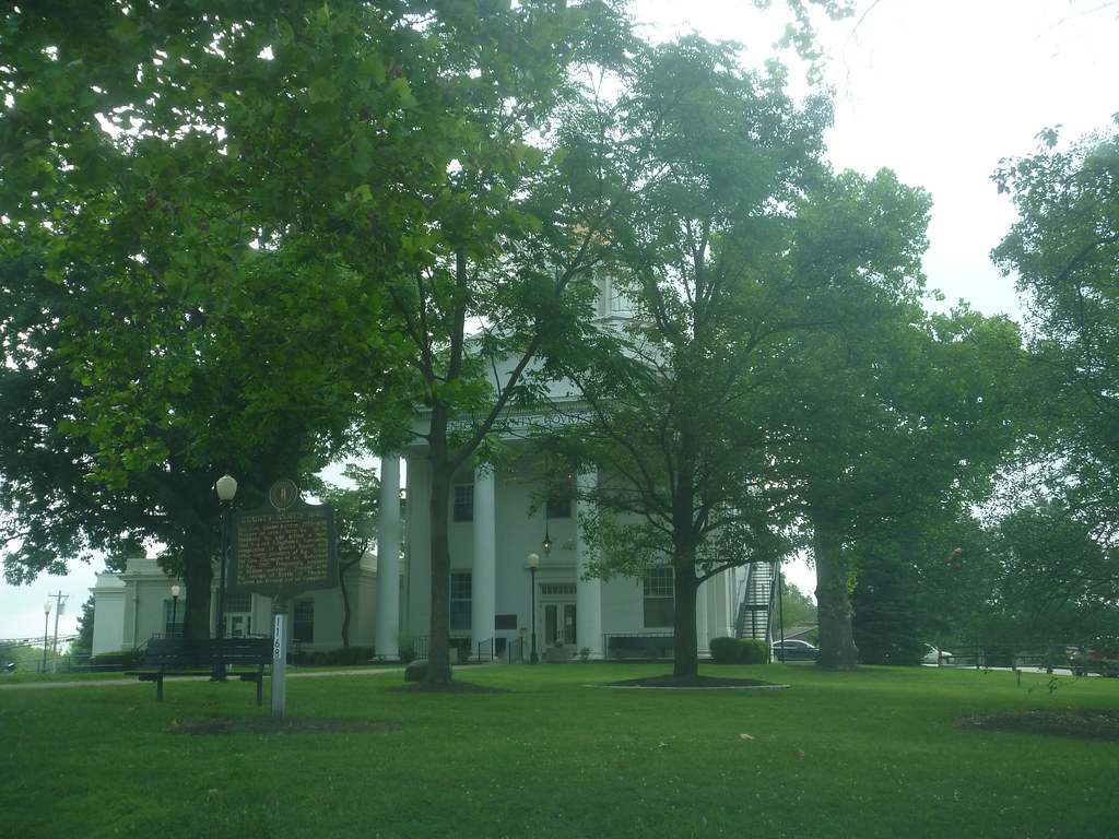 Kenton County Courthouse Behind The Trees, July 3,2016 Flickr