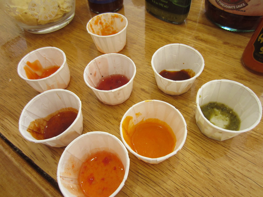 Hot Sauce Tasting! Jenni Konrad Flickr
