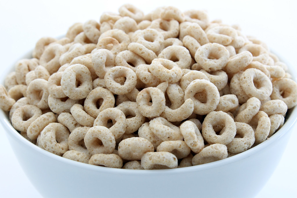 Bowl of dry oat cereal Bowl of dry oat cereal Flickr