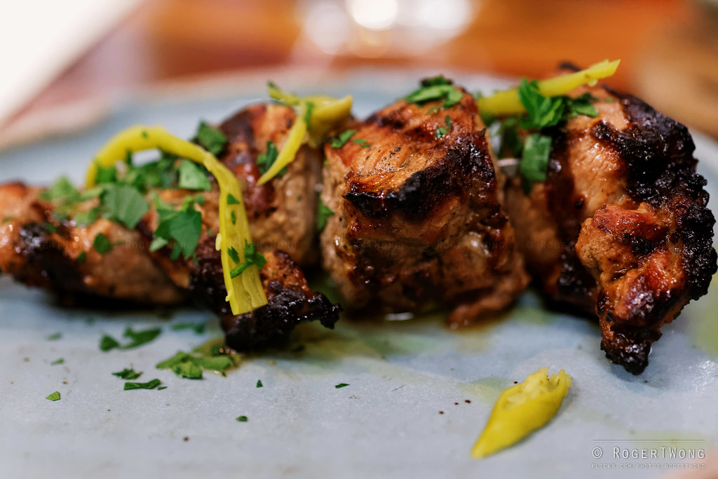 2014040521Pork neck skewer at Movida Aqui in Melbourne.j… Flickr