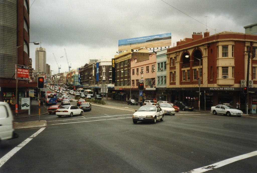 Sydney 1996 William Street is a major thoroughfare in Sydn… Flickr
