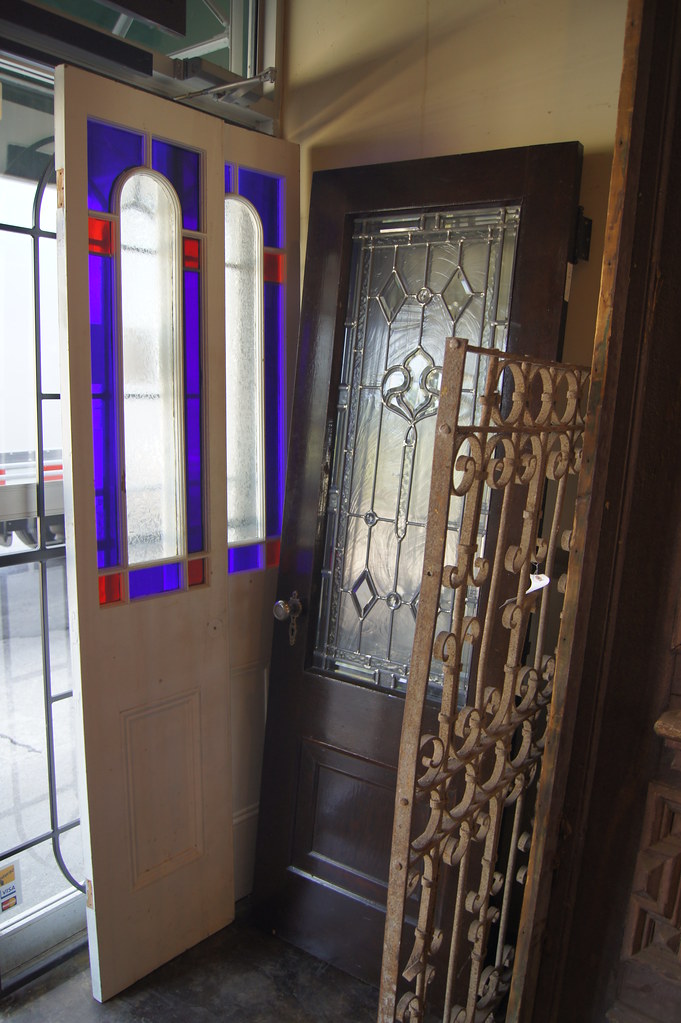 around the store 7243 StainedGlass French Doors 775 (Ov… Flickr