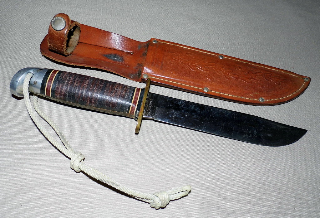 Vintage Western L466 Fixed Blade Knife Made in Boulder, C… Flickr