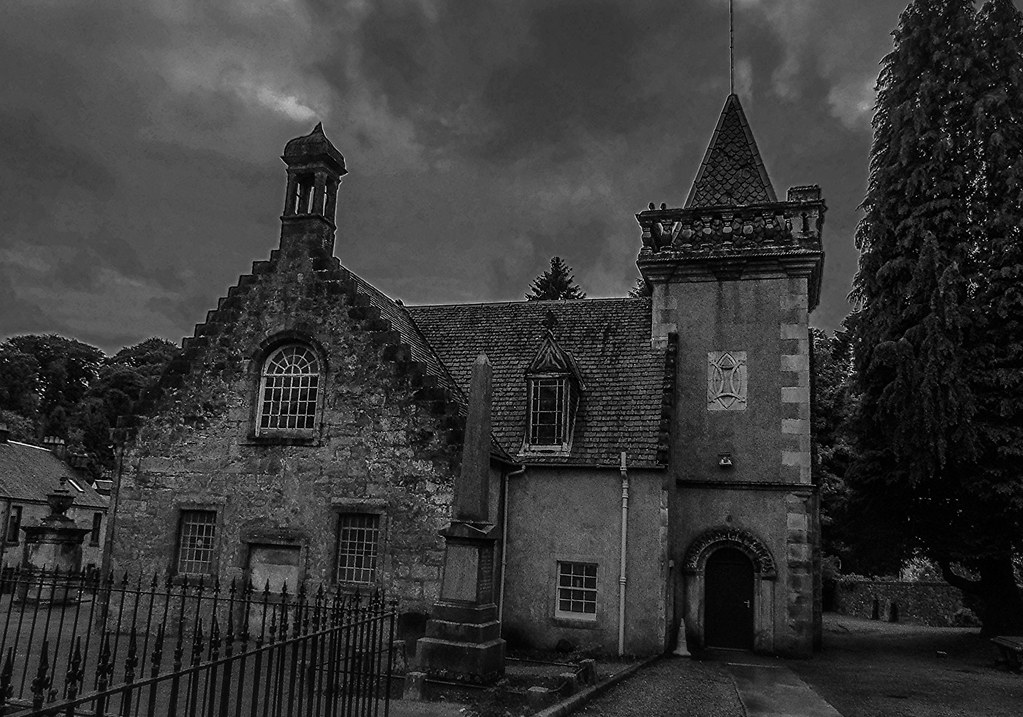 Dark days Part of the West Parish Church Kilbarchan Marilyn Connor Flickr