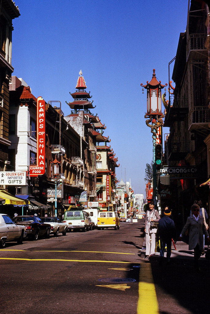 Grant Ave. at Pine St., San Francisco, early 70s a photo on Flickriver