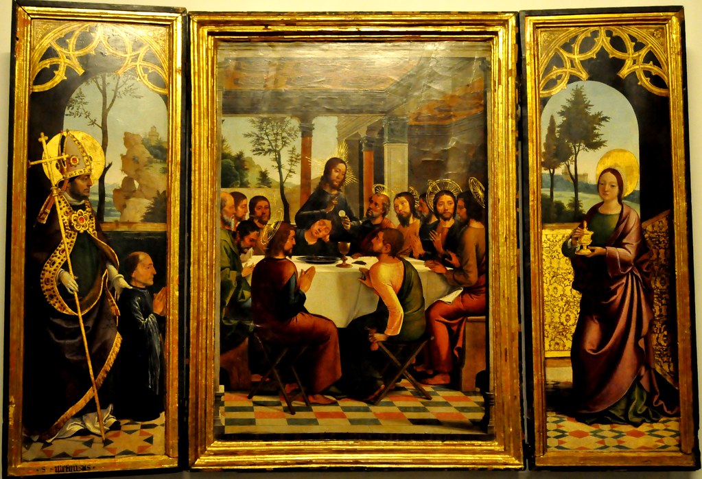 Catedral de Toledo. Tríptico de la Santa Cena. Juan de Bor… Flickr