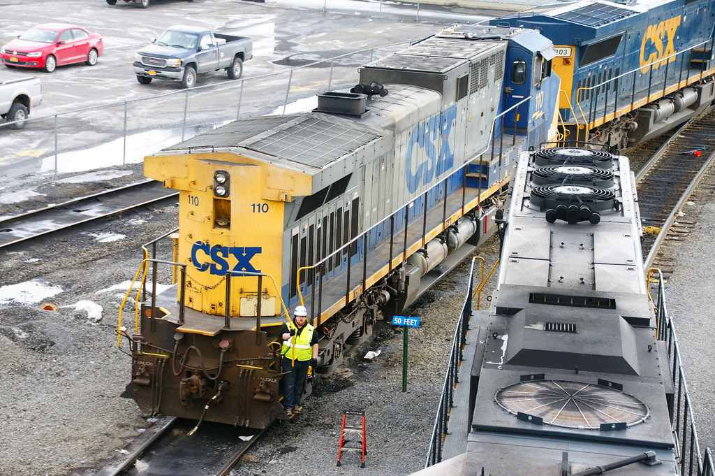 3/15/2014 CSX Albany Division / Selkirk Yard Servicing