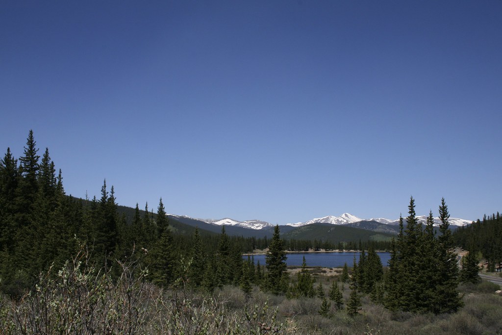 Echo Lake and Rocky Mountains Kari Flickr