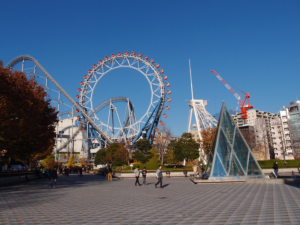 Tokyo Dome City Guilhem Vellut Flickr