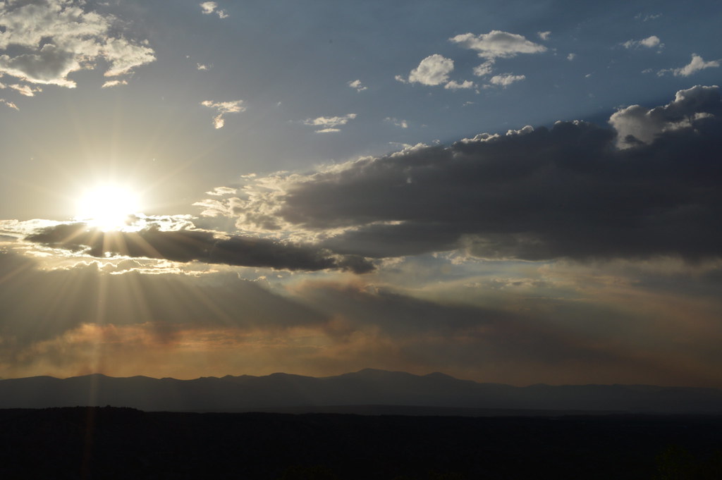 The Santa Fe Sun Nothing beats a santa fe sunset Lisa Rubenstein