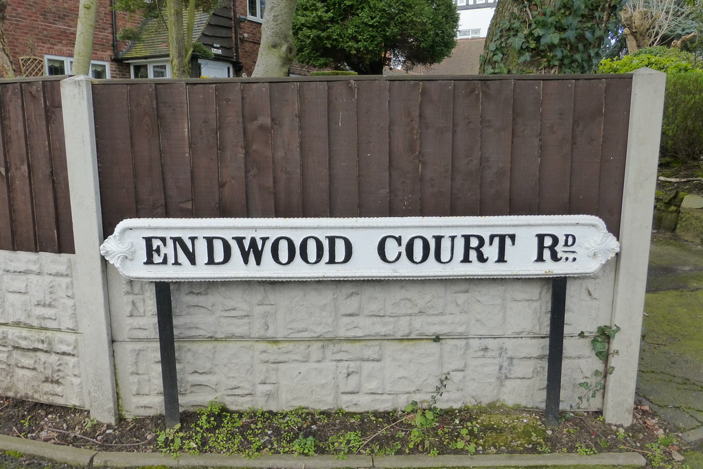 Endwood Court Rd At the junction with Handsworth Wood Road