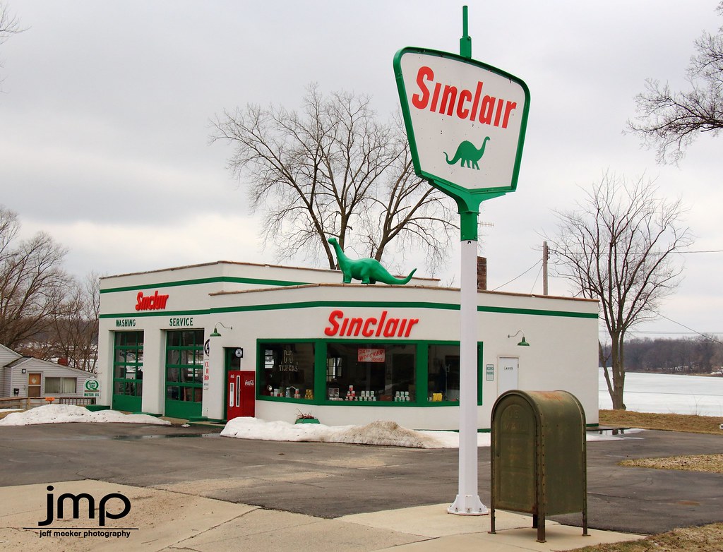 Sinclair Gas Station, Cassopolis, Michigan Jeff Meeker Flickr