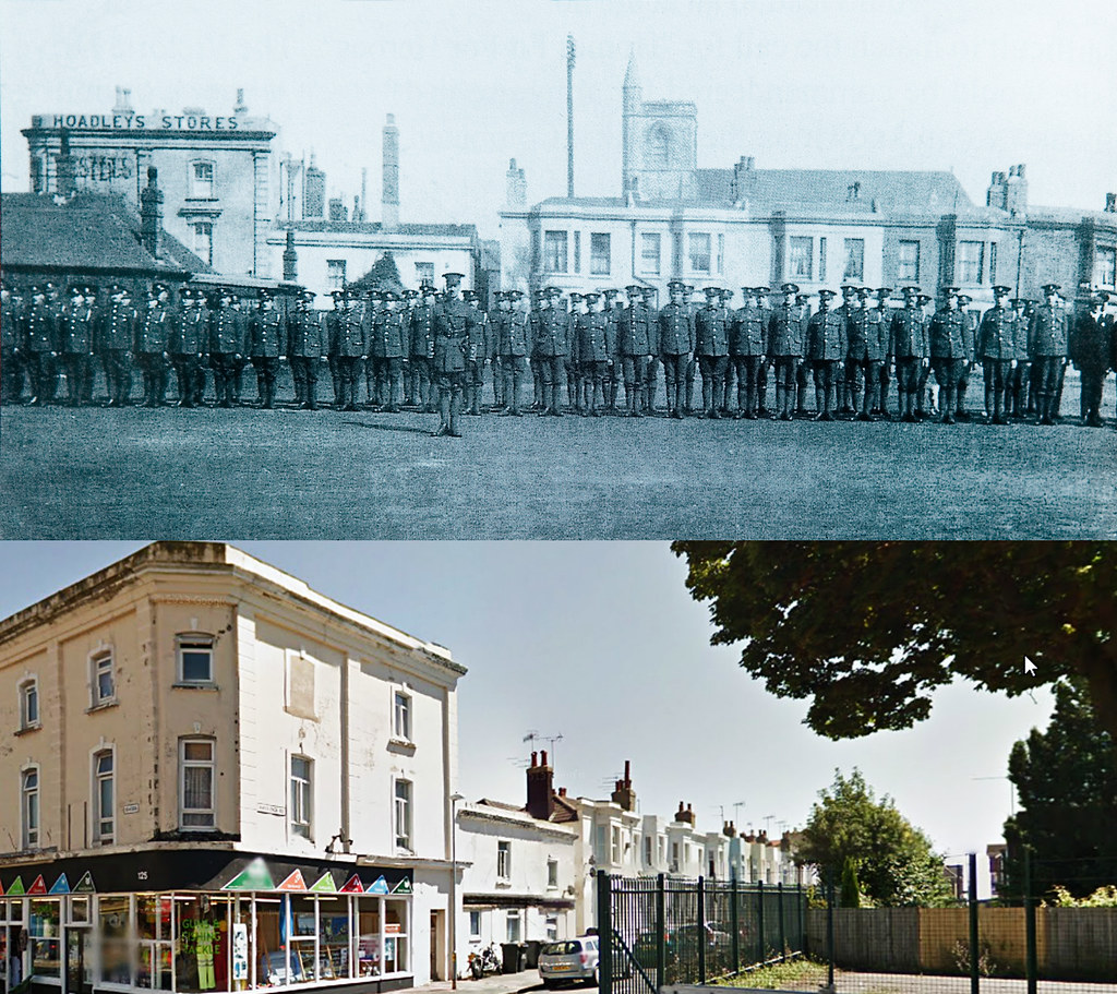 Cambridge Road, Eastbourne WWI Past and Present Grenville Godfrey