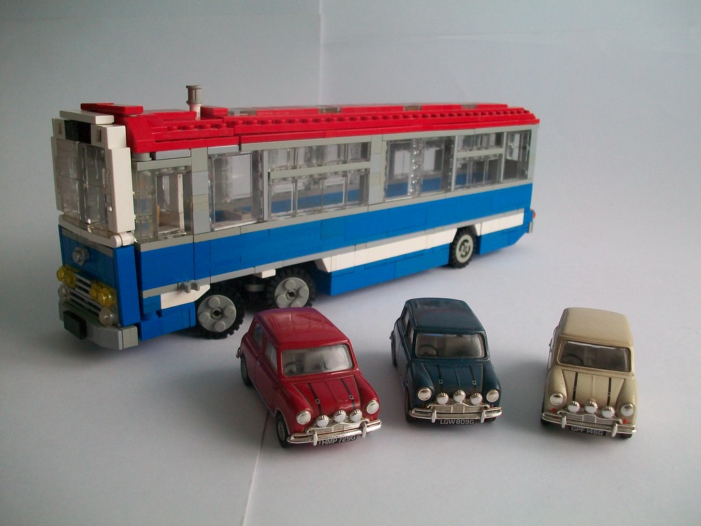 Italian Job Bus | A New Edition Of A Very Old Moc, Now With … | Flickr 768_x_1024_jpg