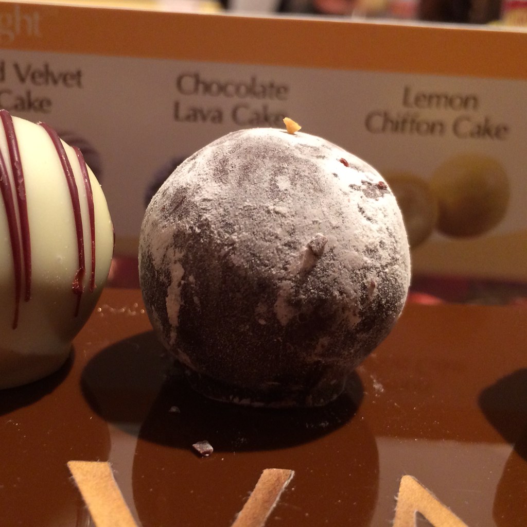 Godiva Chocolate Lava Cake Truffle L.A. Foodie Flickr