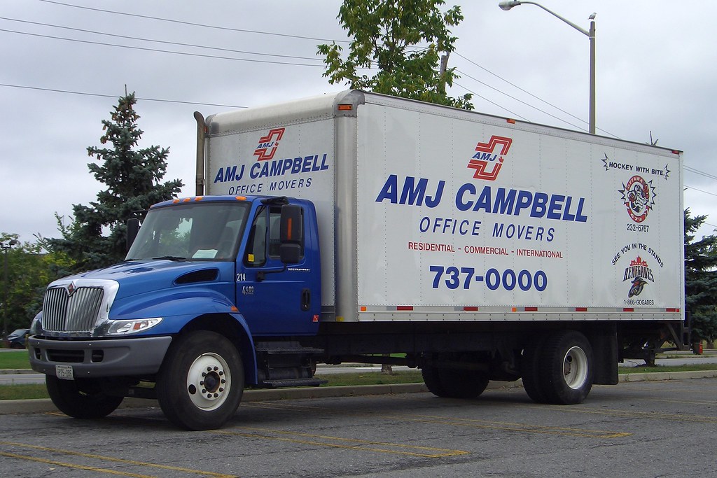 AMJ Campbell Office Movers 214 International 4400 single a… Flickr