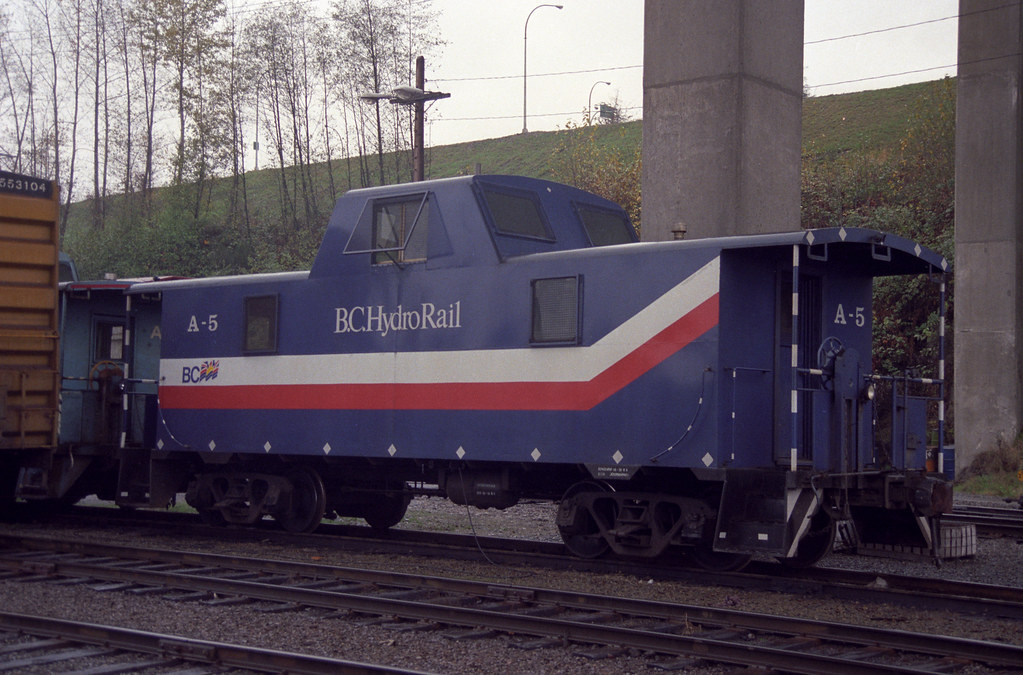 A5 CABOOSE BC HYDRO RAIL m2macrailpics Flickr