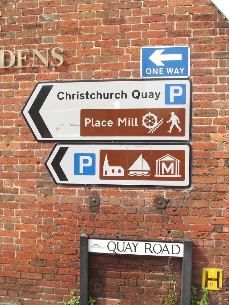 Red House Museum & Gardens Quay Road, Christchurch signs