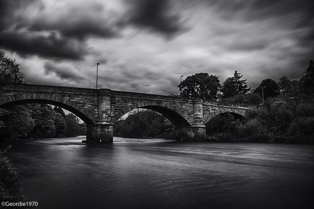 Garrion Bridge B&W John March Flickr