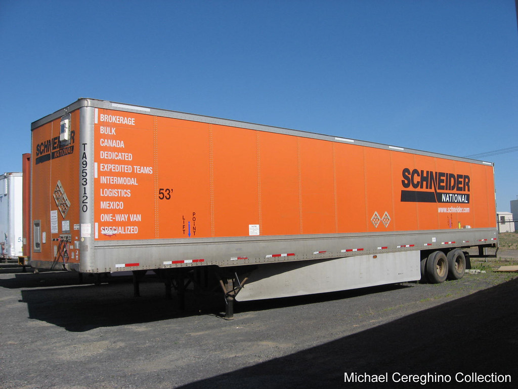 Schneider National 53' "Billboard Add" trailer Schneider N… Flickr