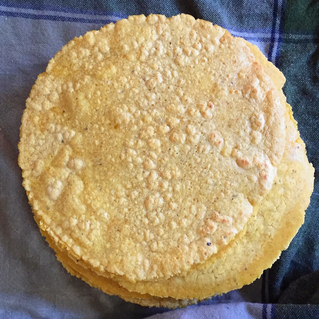 Corn tortillas Used the baking steel on the stovetop as a … Flickr