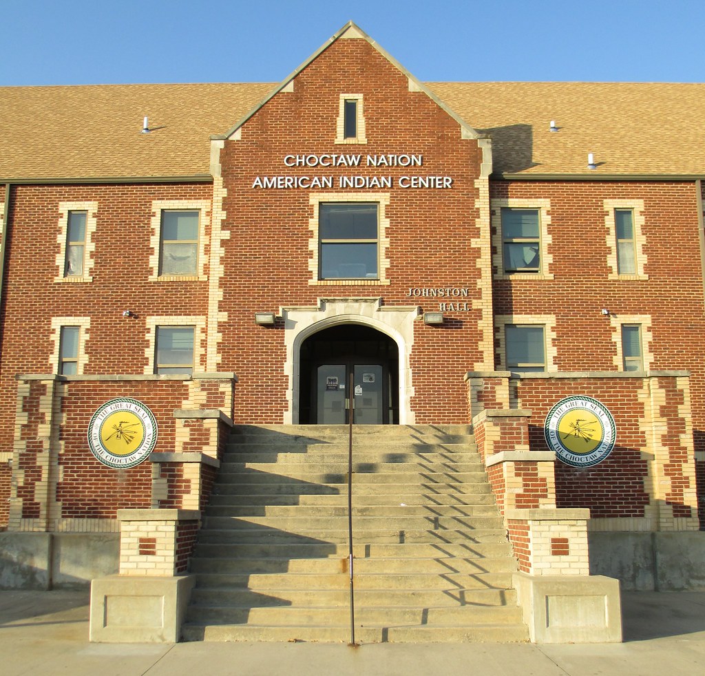 Johnston Hall Detail of Eastern Oklahoma State College (Wi… Flickr
