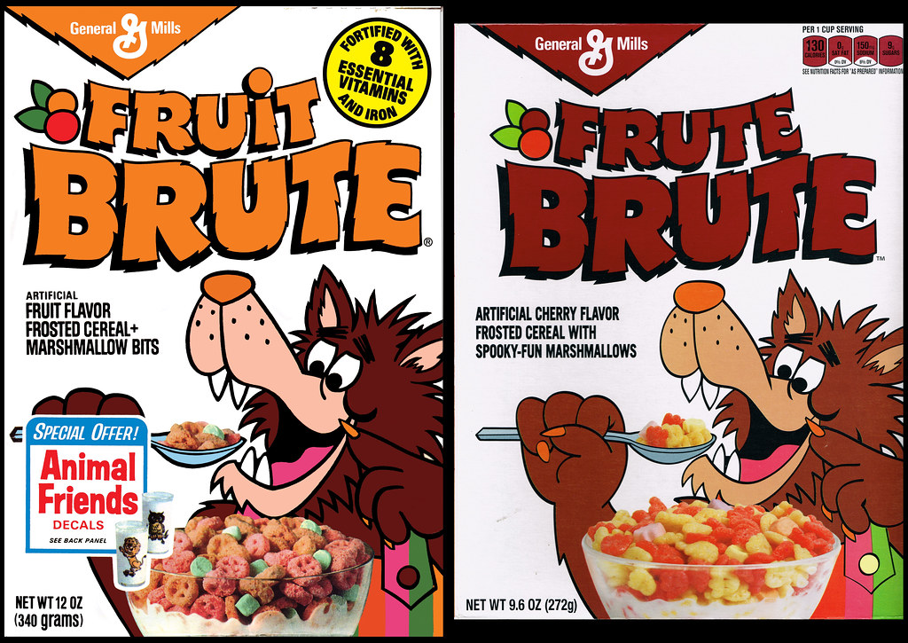 Fruit Brute 1970s box and 2013 Target Retro box comparis… Flickr