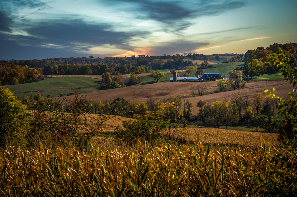 Winnishek County Farm A farm near Decorah, Iowa in extreme… Flickr
