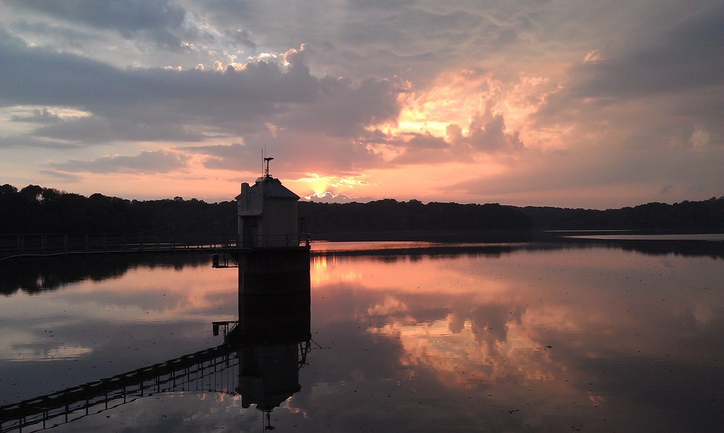 Sunset over the Springton Reservoir Andy Joos Flickr