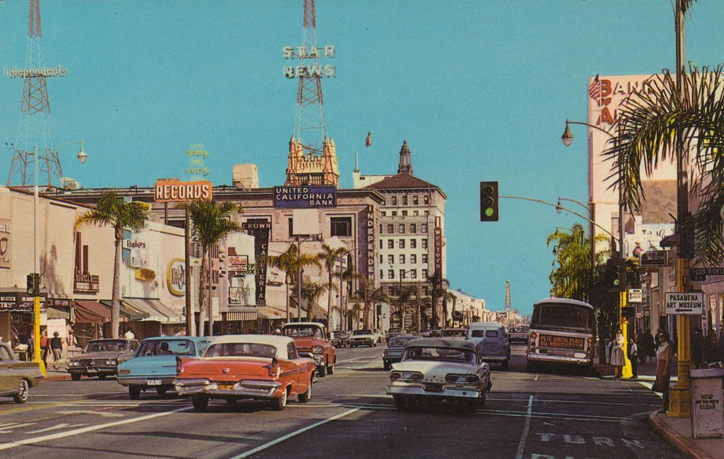 Colorado Street Pasadena, California Looking East on Col… Flickr
