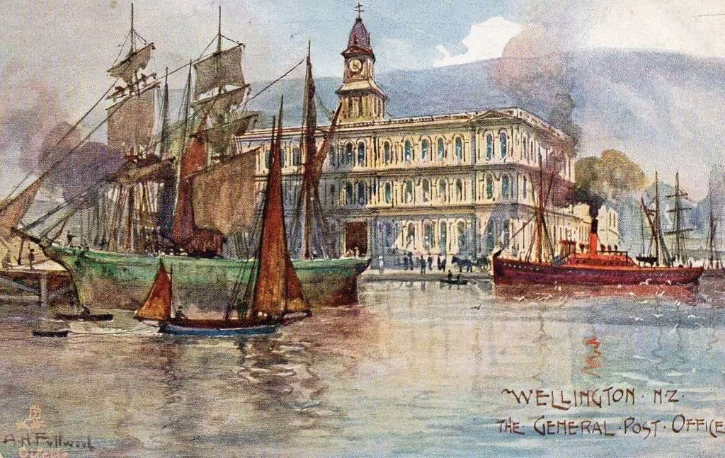 The General Post Office, Wellington, New Zealand very ea… Flickr